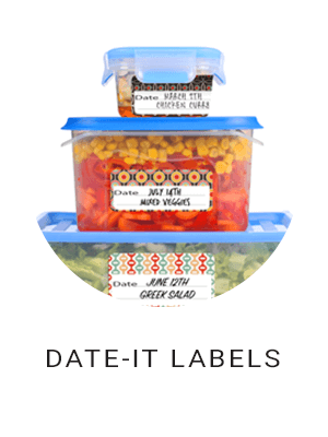 Lovable Labels - Household Date-it Labels
