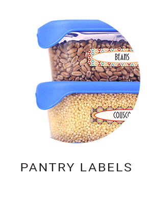 Lovable Labels - Household Pantry Labels