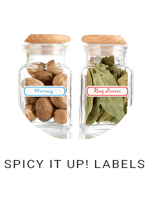 Lovable Labels - Household Spice Labels
